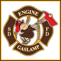 San Diego Fire Department Padres Swinging Friar Tee