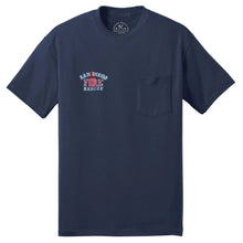 Load image into Gallery viewer, Pre-Order Station 6 Heavy Weight Embroidered Pocket Tee
