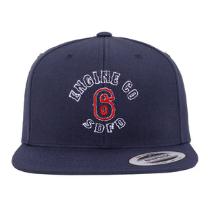 San Diego Fire Department Station 6 Snapback Hat