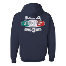 Load image into Gallery viewer, San Diego Fire Department Station 3 On Duty Zip Sweatshirt Back
