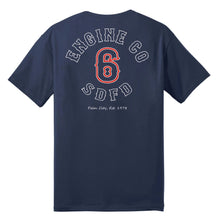 Load image into Gallery viewer, Pre-Order Station 6 Midweight On Duty Tee Back
