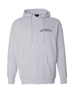 UCSD Burn Center Pullover Sweatshirt Heather Grey Front